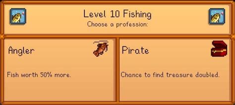 fishing profession stardew|angler vs pirate stardew valley.